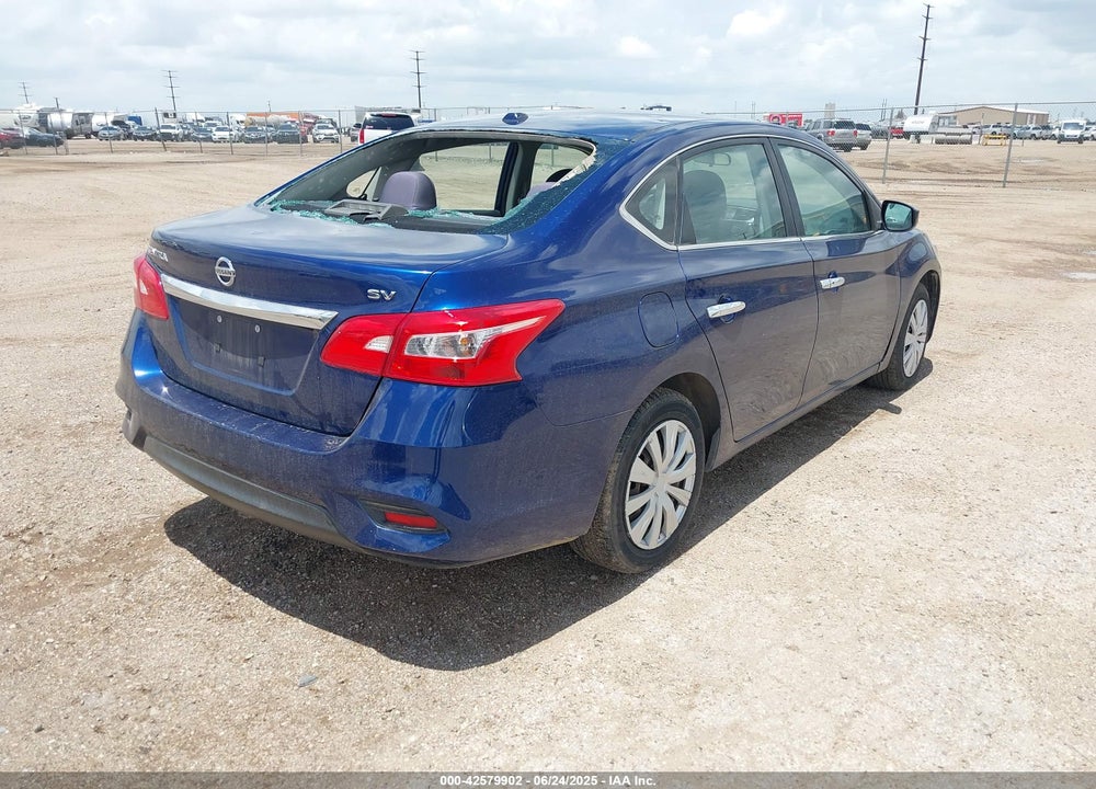 2017 NISSAN SENTRA SV VIN: 3N1AB7AP9HY380009
