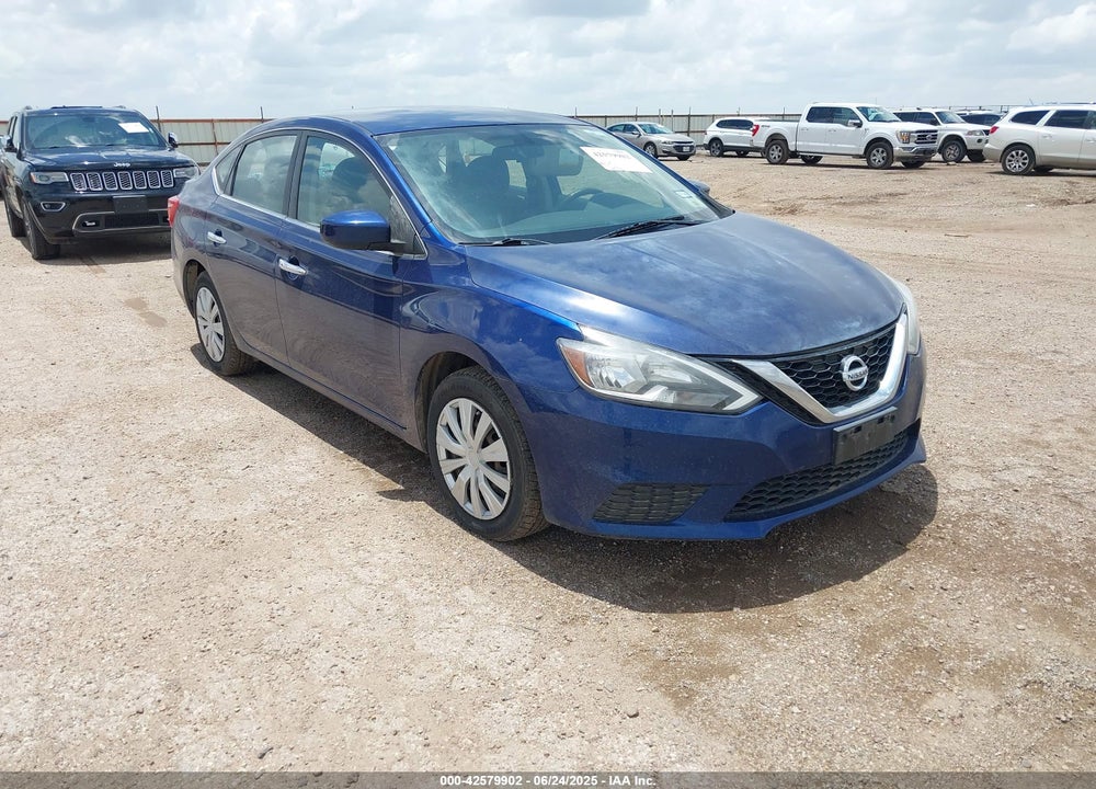 2017 NISSAN SENTRA SV VIN: 3N1AB7AP9HY380009