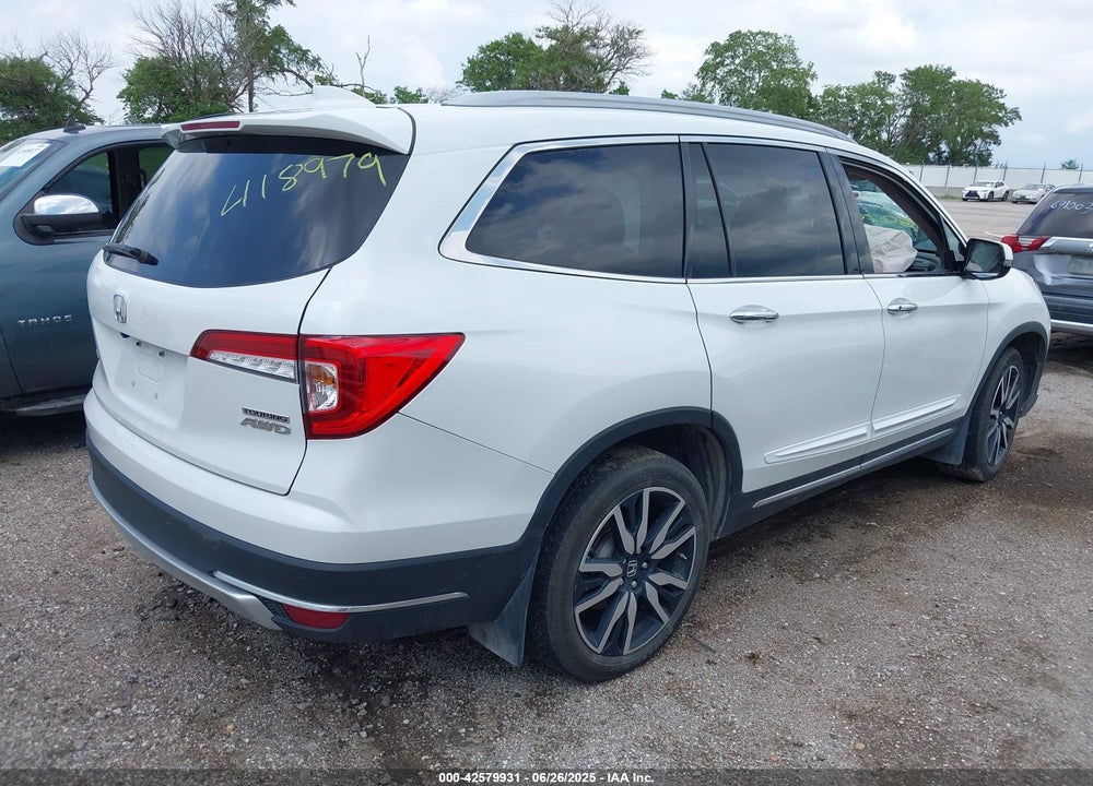 2020 HONDA PILOT AWD TOURING 8 PASSENGER VIN: 5FNYF6H96LB037051