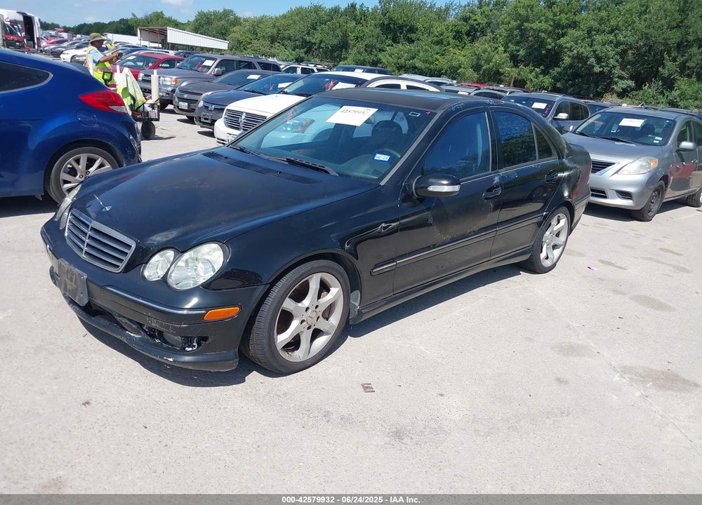 2007 MERCEDES-BENZ C CLASS VIN: WDBRF52H47E023816