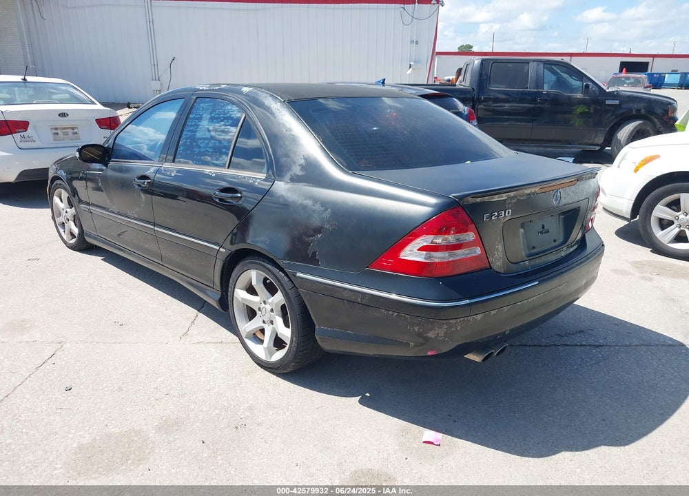 2007 MERCEDES-BENZ C CLASS VIN: WDBRF52H47E023816