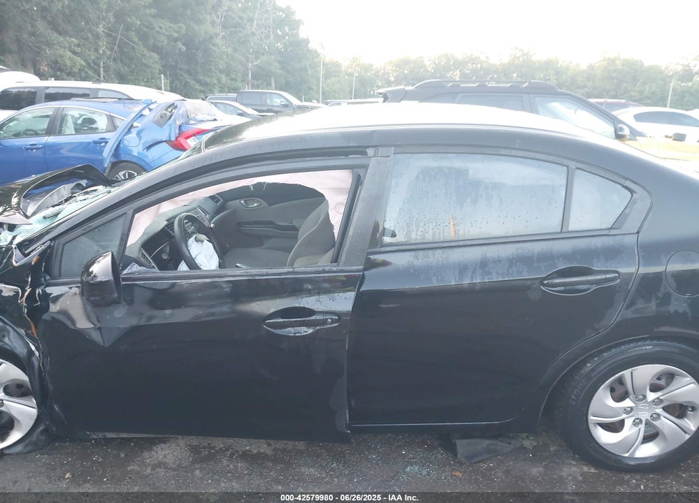 2013 HONDA CIVIC LX VIN: 19XFB2F52DE209191