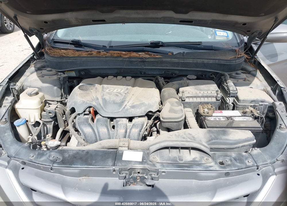 2013 HYUNDAI SONATA GLS VIN: 5NPEB4AC6DH545225