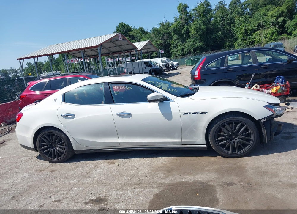 2017 MASERATI GHIBLI VIN: ZAM57RTA9H1256763