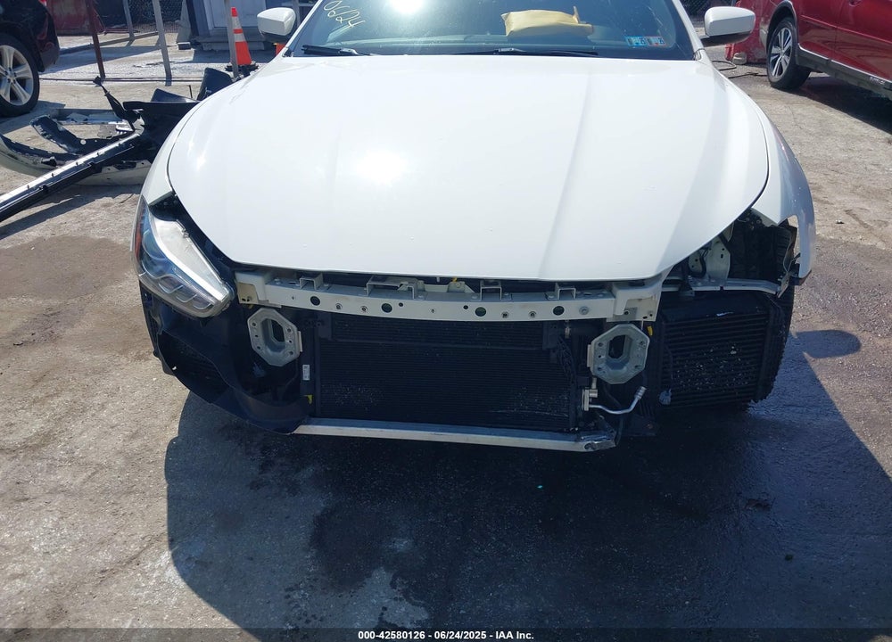 2017 MASERATI GHIBLI VIN: ZAM57RTA9H1256763