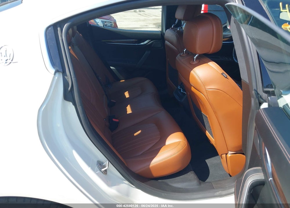 2017 MASERATI GHIBLI VIN: ZAM57RTA9H1256763