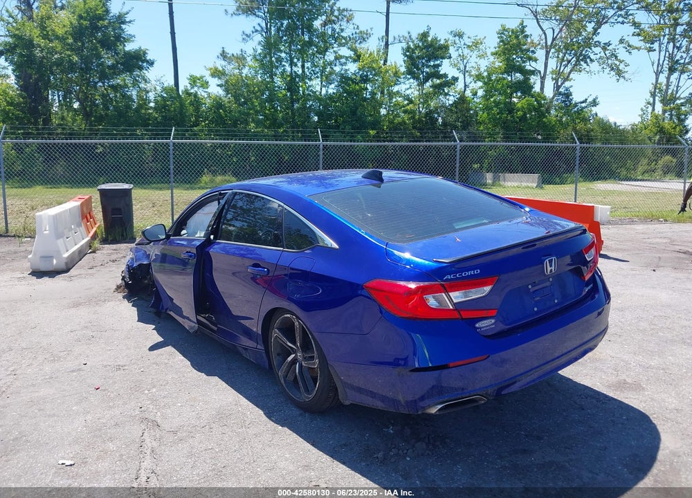 2021 HONDA ACCORD SPORT VIN: 1HGCV1F30MA087728