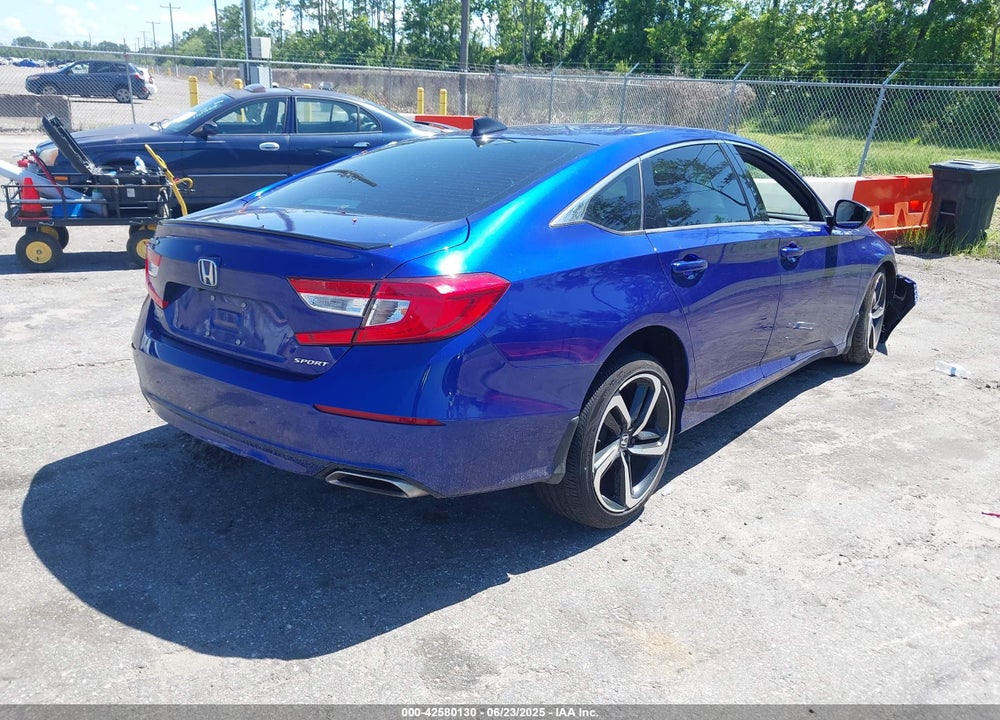2021 HONDA ACCORD SPORT VIN: 1HGCV1F30MA087728