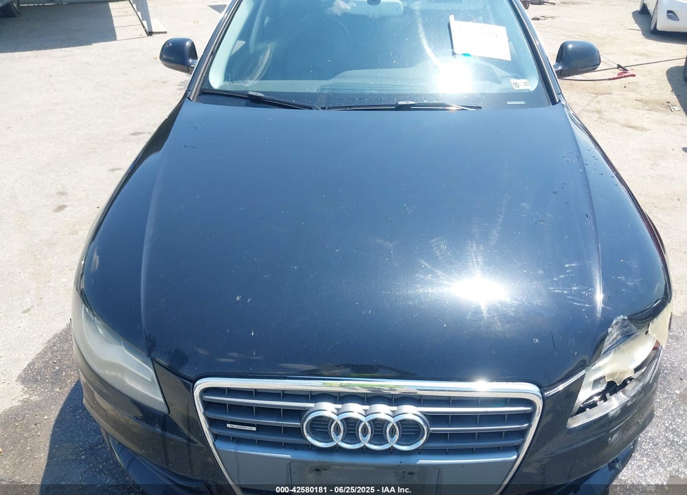 2009 AUDI A4 VIN: WAUSF78K39N037546