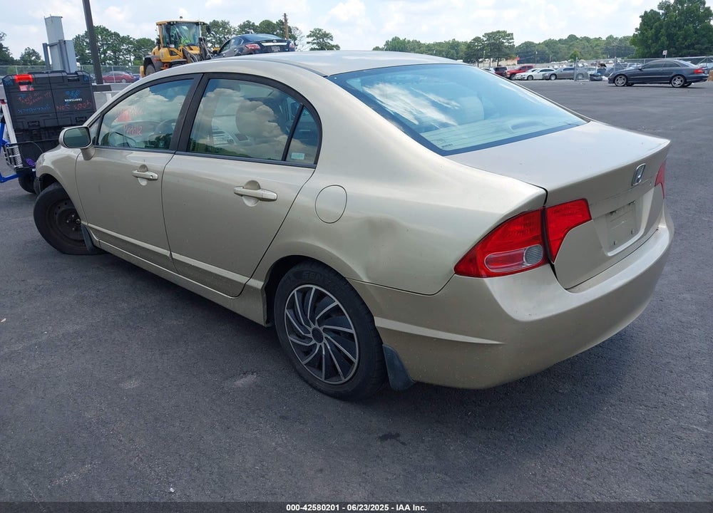 2008 HONDA CIVIC VIN: 1HGFA16548L091673