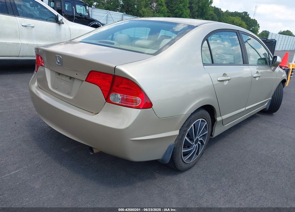 2008 HONDA CIVIC VIN: 1HGFA16548L091673