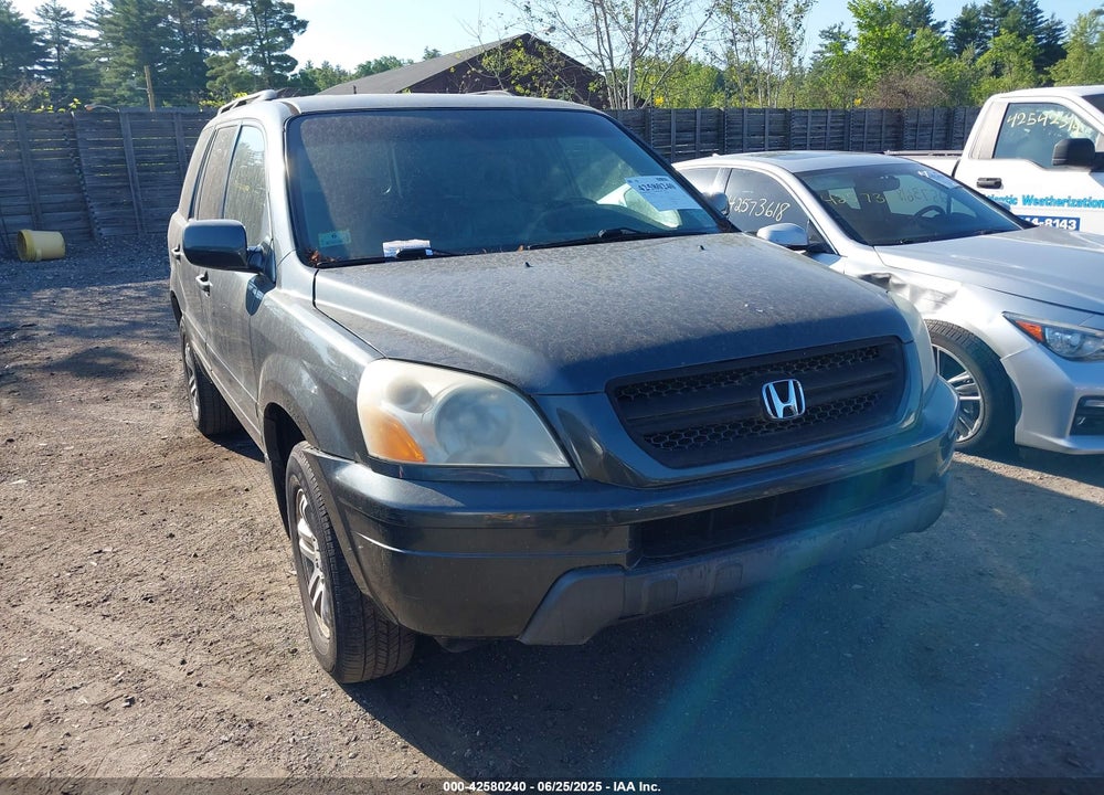 2004 HONDA PILOT EX-L VIN: 2HKYF18584H601219