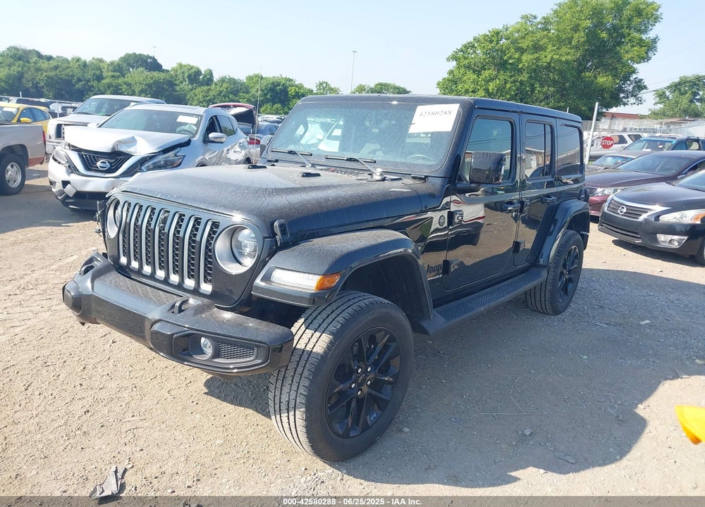 2023 JEEP WRANGLER 4-DOOR HIGH ALTITUDE 4X4 VIN: 1C4HJXEN6PW528100