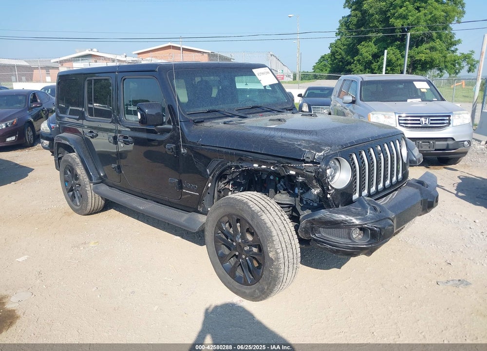 2023 JEEP WRANGLER 4-DOOR HIGH ALTITUDE 4X4 VIN: 1C4HJXEN6PW528100