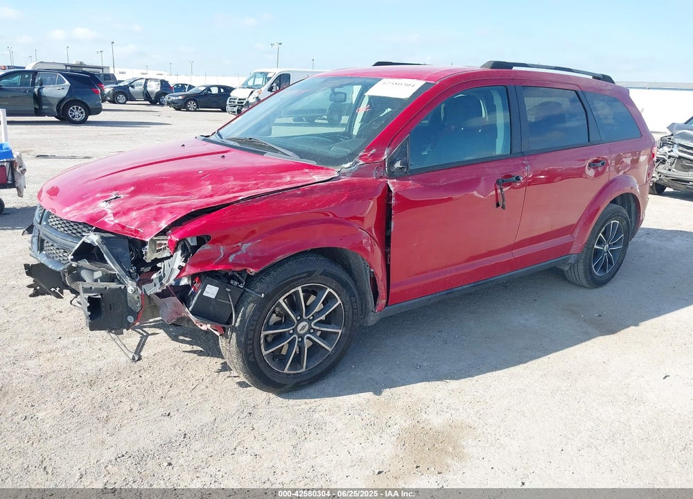 2018 DODGE JOURNEY VIN: 3C4PDCAB7JT303396