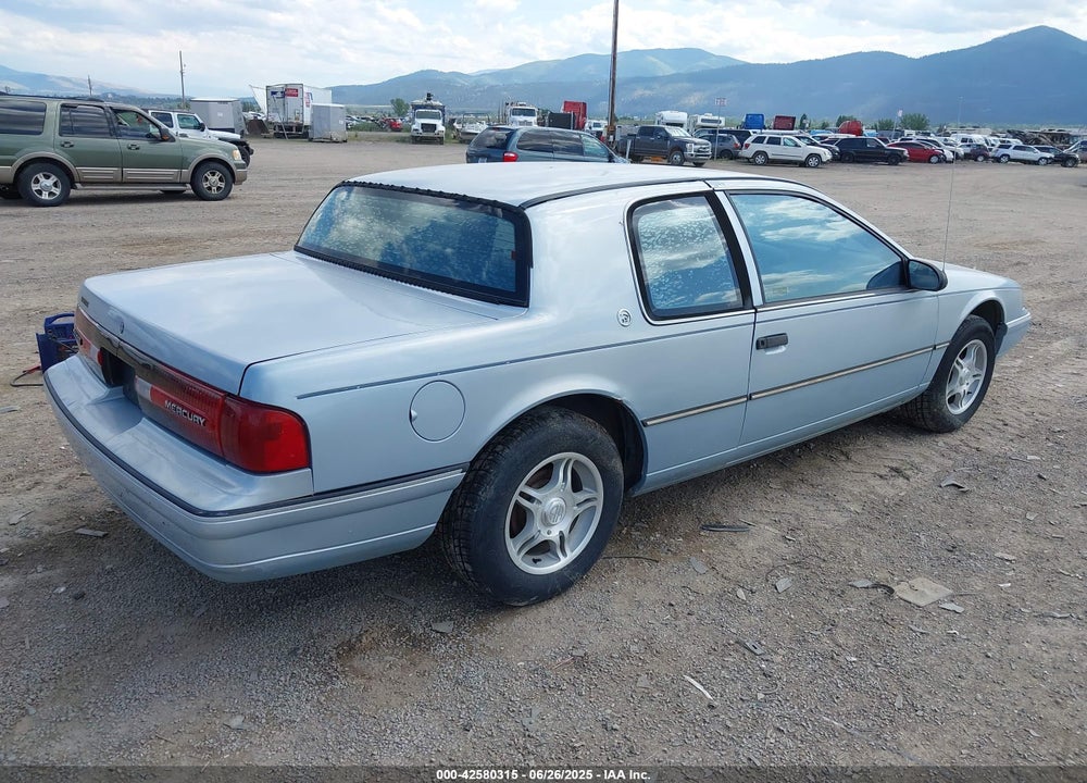 1991 MERCURY COUGAR LS VIN: 1MEPM6046MH626361