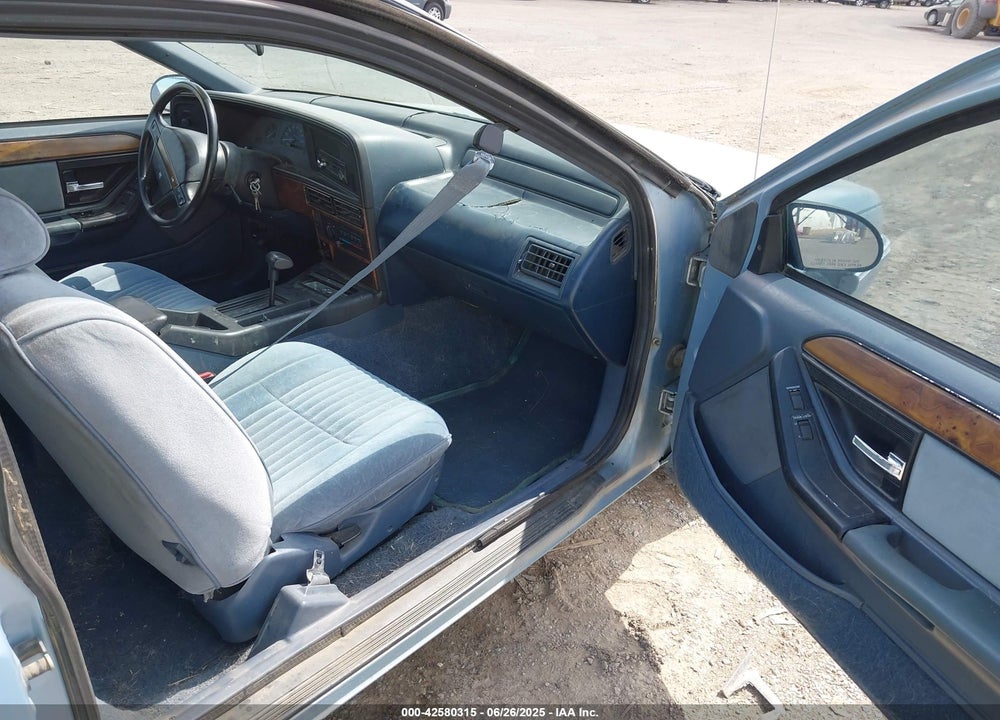 1991 MERCURY COUGAR LS VIN: 1MEPM6046MH626361