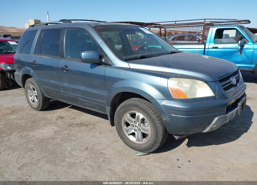 2005 HONDA PILOT EX-L VIN: 2HKYF18785H571822