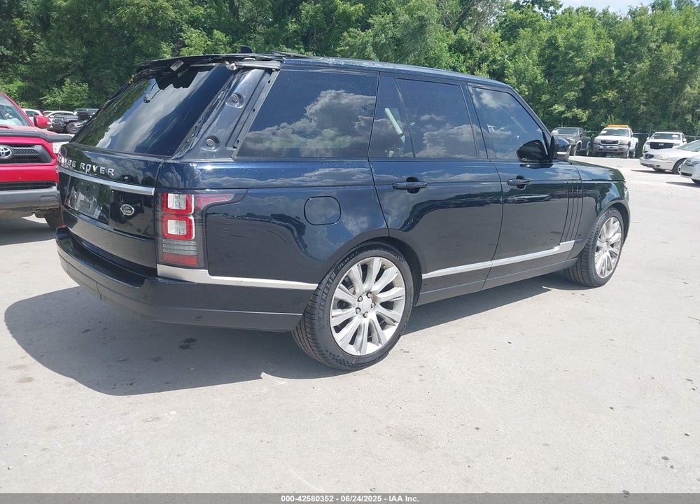 2015 LAND ROVER RANGE ROVER VIN: SALGS2TF1FA219503