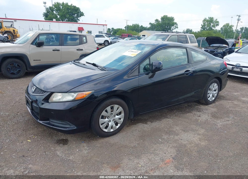 2012 HONDA CIVIC LX VIN: 2HGFG3B54CH510367