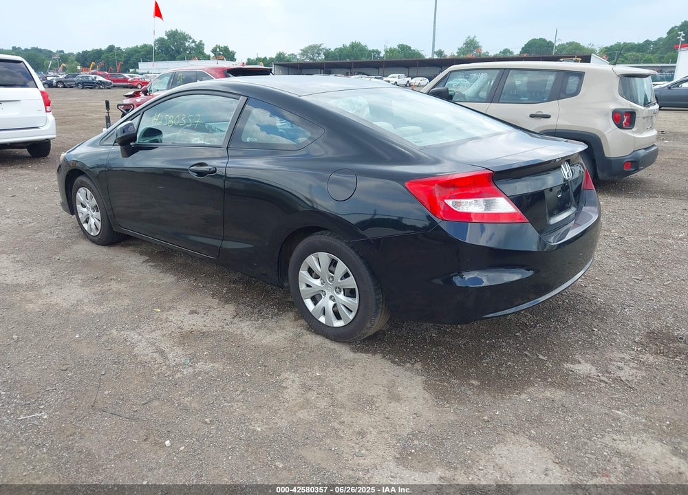 2012 HONDA CIVIC LX VIN: 2HGFG3B54CH510367
