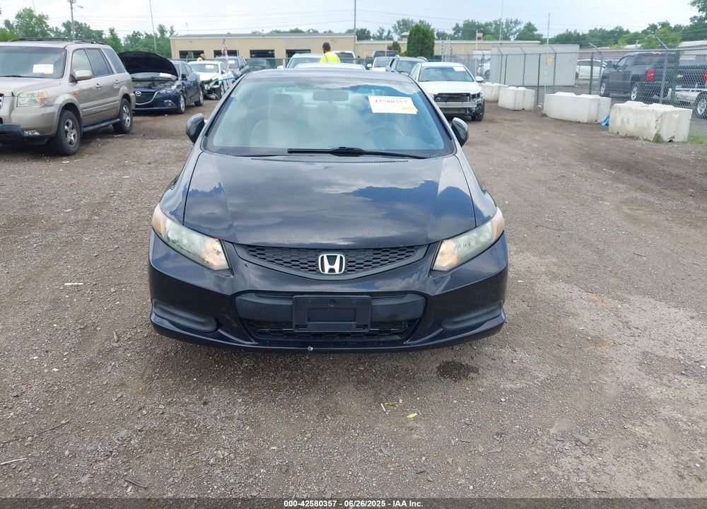 2012 HONDA CIVIC LX VIN: 2HGFG3B54CH510367
