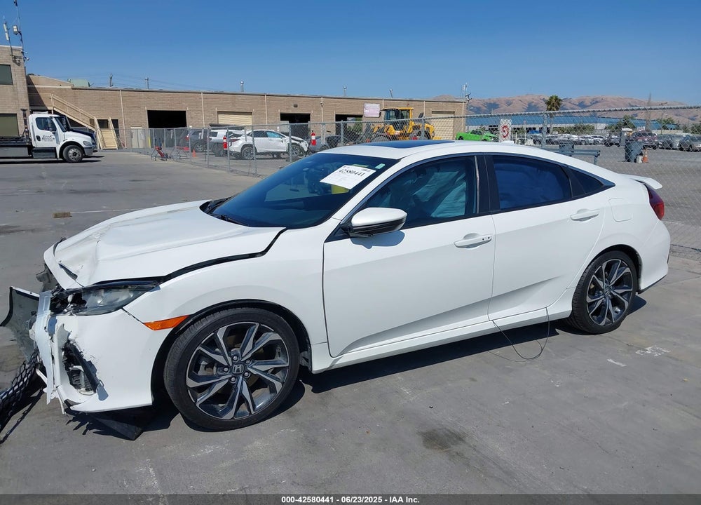 2019 HONDA CIVIC VIN: 2HGFC1E55KH703069
