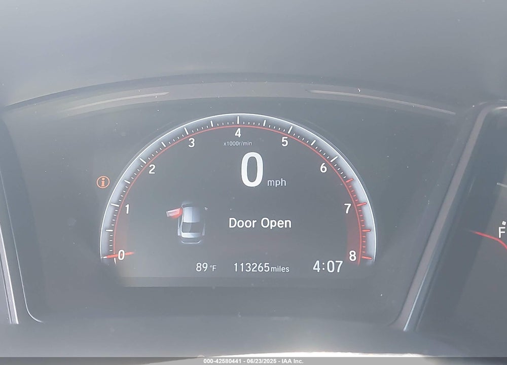 2019 HONDA CIVIC VIN: 2HGFC1E55KH703069