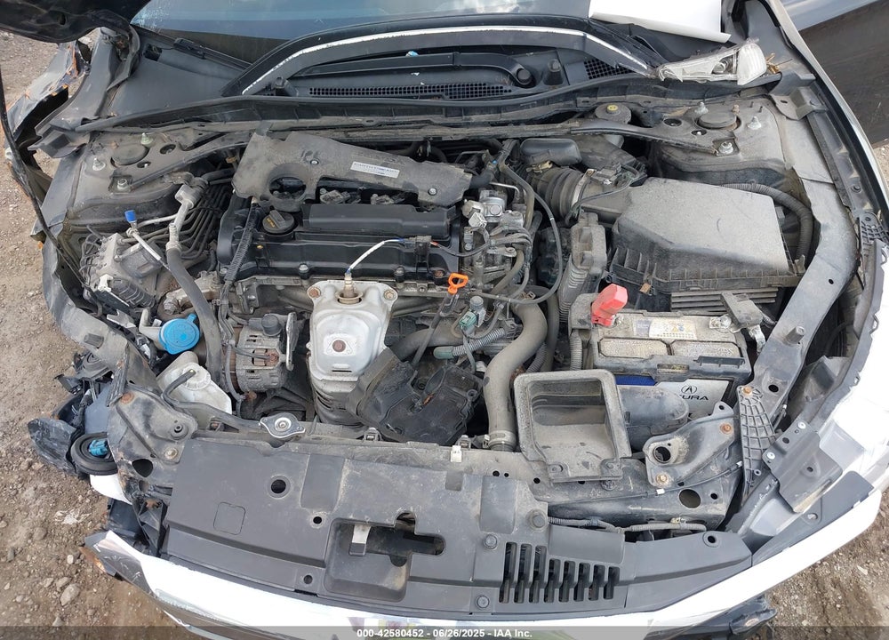2016 HONDA ACCORD VIN: 1HGCR2F81GA042016