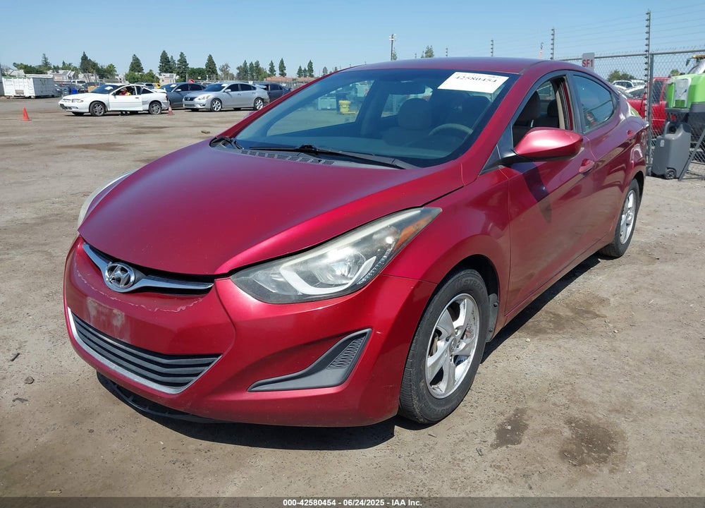 2015 HYUNDAI ELANTRA SE VIN: 5NPDH4AE9FH642062