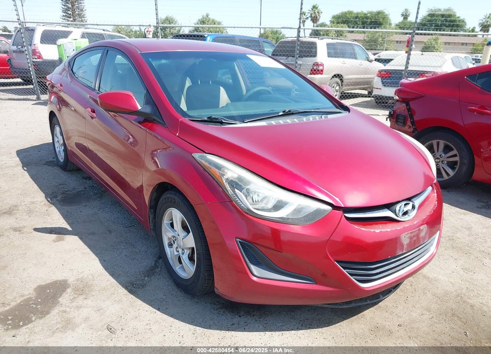 2015 HYUNDAI ELANTRA SE VIN: 5NPDH4AE9FH642062