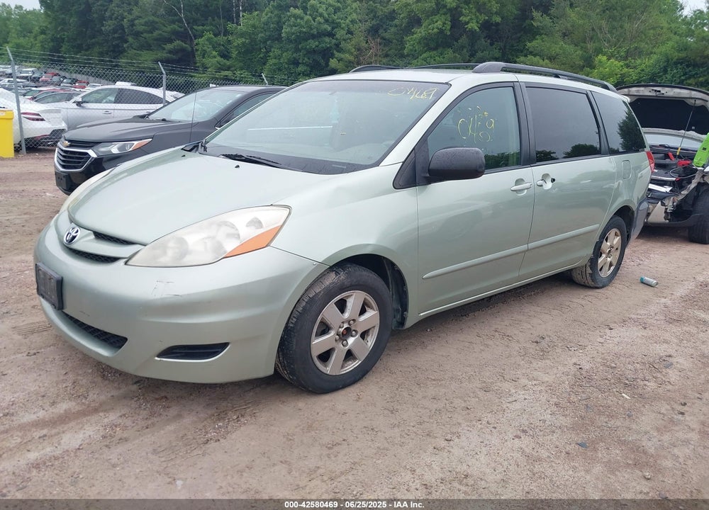 2007 TOYOTA SIENNA LE VIN: 5TDZK23C47S089209