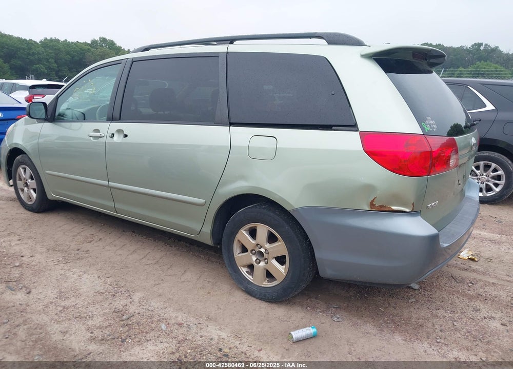 2007 TOYOTA SIENNA LE VIN: 5TDZK23C47S089209
