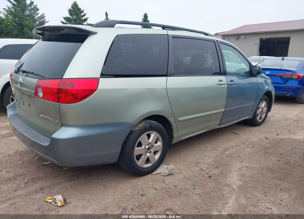 2007 TOYOTA SIENNA LE VIN: 5TDZK23C47S089209