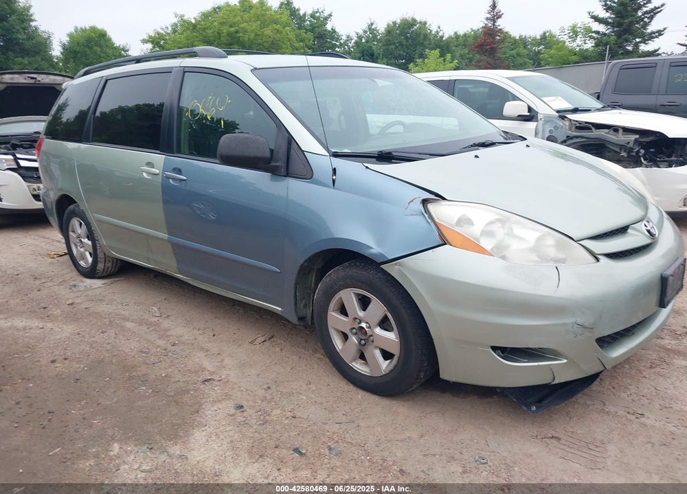 2007 TOYOTA SIENNA LE VIN: 5TDZK23C47S089209