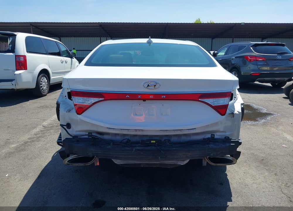 2013 HYUNDAI AZERA VIN: KMHFG4JG5DA267347
