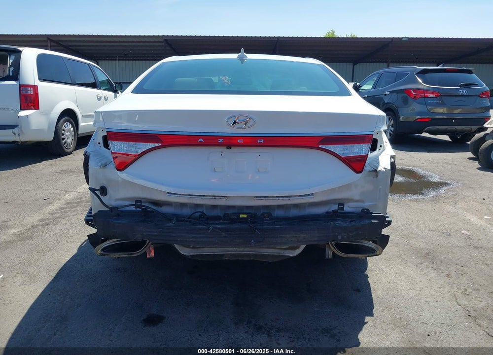 2013 HYUNDAI AZERA VIN: KMHFG4JG5DA267347