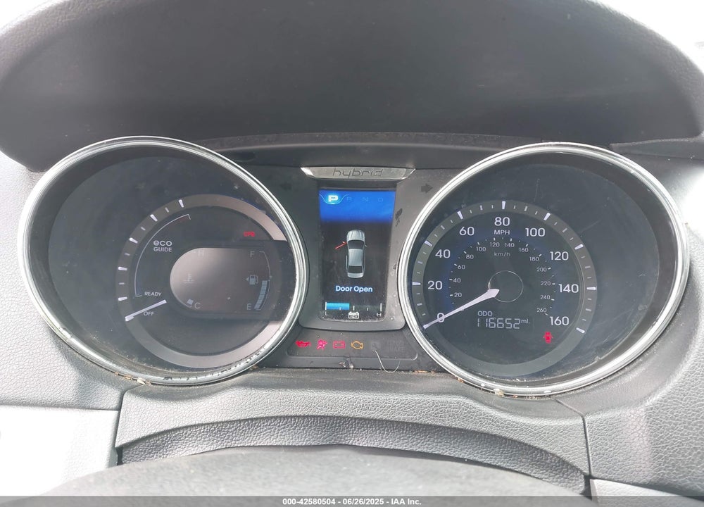 2015 HYUNDAI SONATA HYBRID VIN: KMHEC4A45FA136354