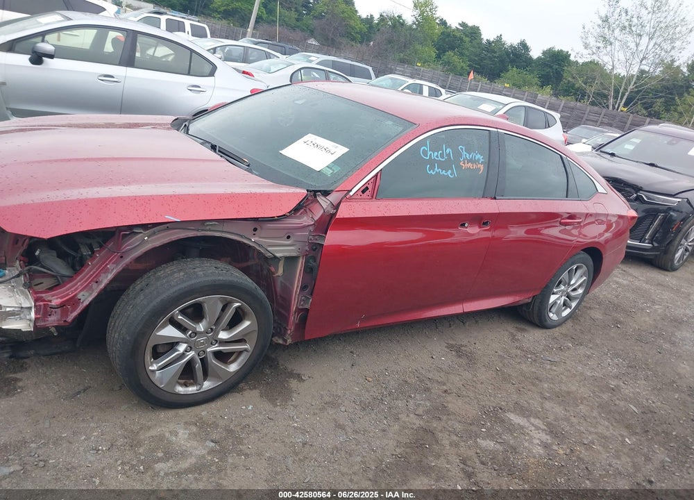 2018 HONDA ACCORD VIN: 1HGCV1F19JA210484