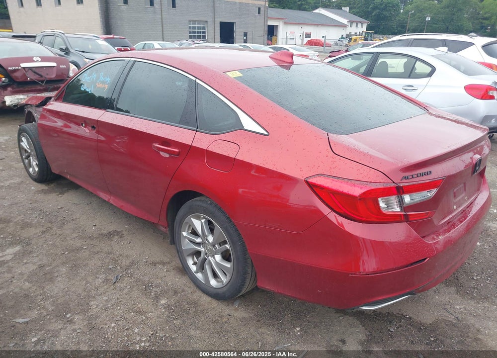 2018 HONDA ACCORD VIN: 1HGCV1F19JA210484