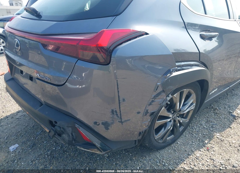 2021 LEXUS UX250H VIN: JTHE9JBHXM2045377