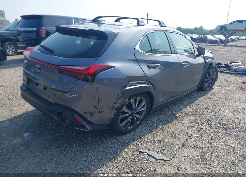 2021 LEXUS UX250H VIN: JTHE9JBHXM2045377