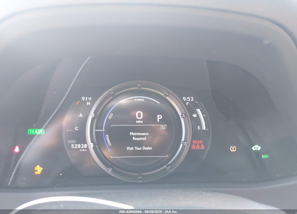 2021 LEXUS UX250H VIN: JTHE9JBHXM2045377