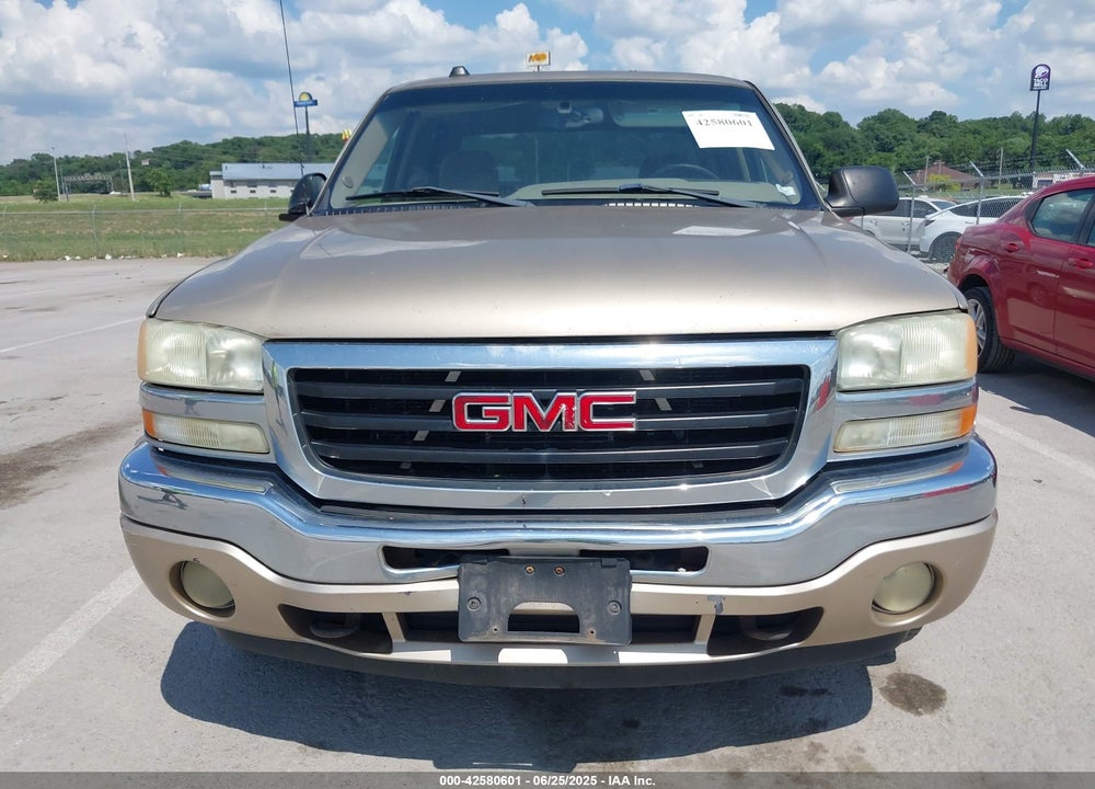 2005 GMC SIERRA 1500 SLE VIN: 2GTEK13T851136111