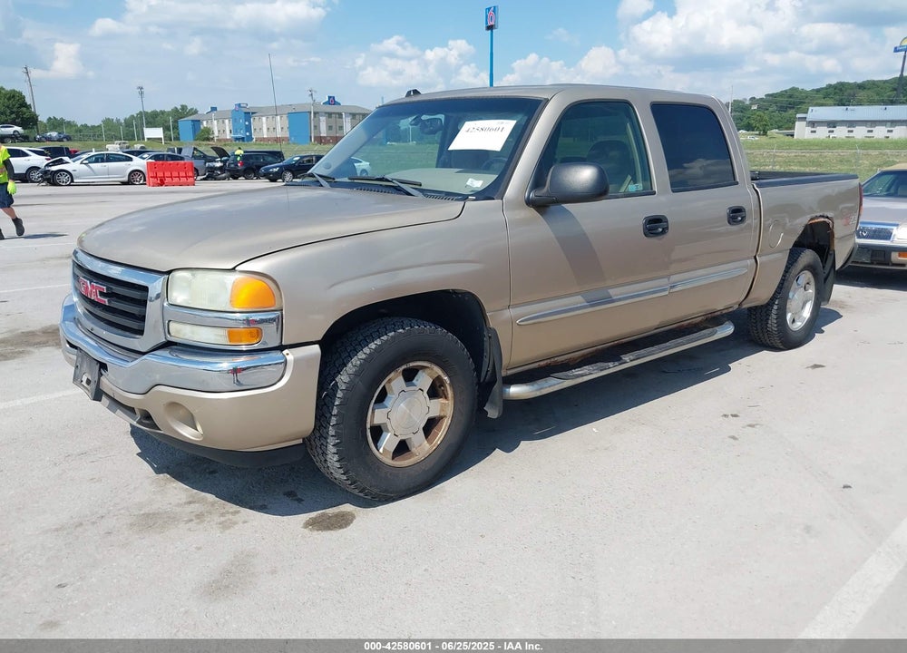 2005 GMC SIERRA 1500 SLE VIN: 2GTEK13T851136111