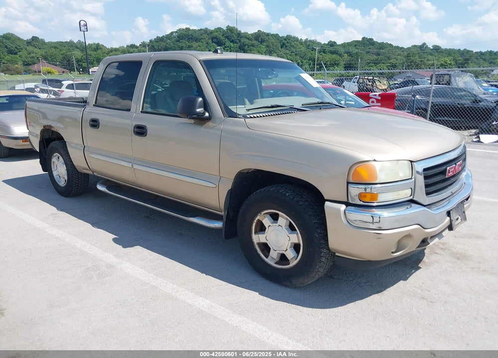 2005 GMC SIERRA 1500 SLE VIN: 2GTEK13T851136111