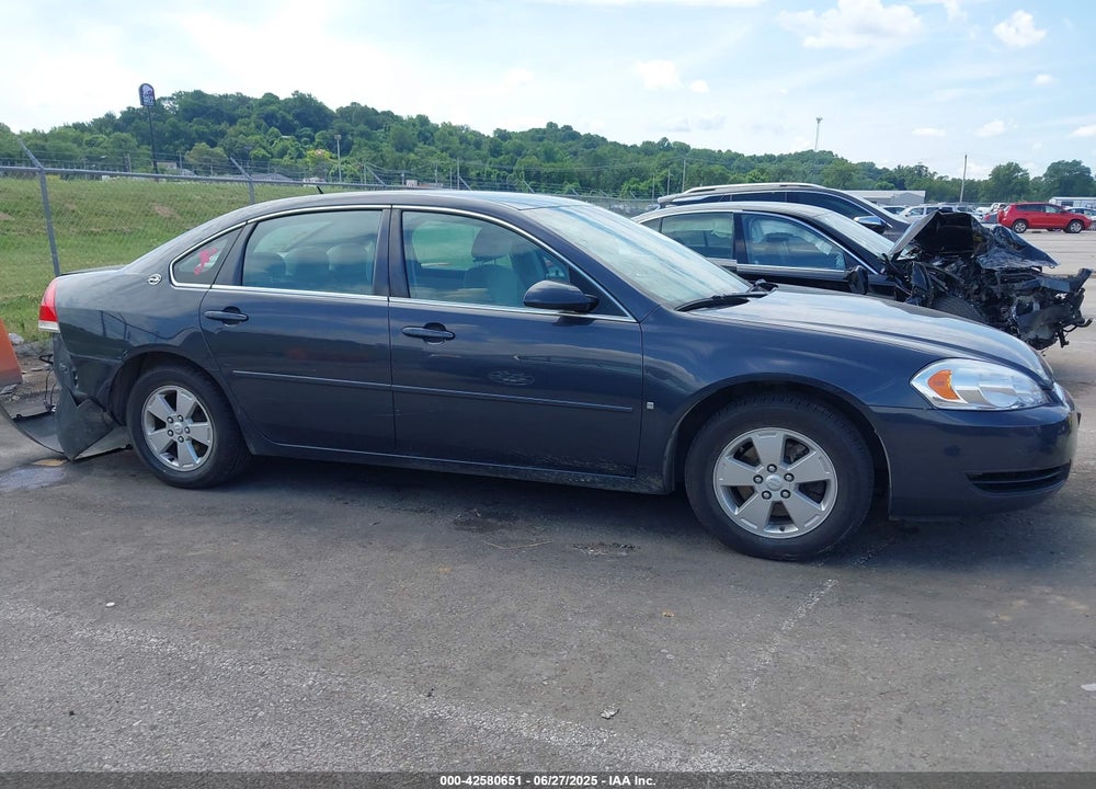 2008 CHEVROLET IMPALA LT VIN: 2G1WT58K589227280