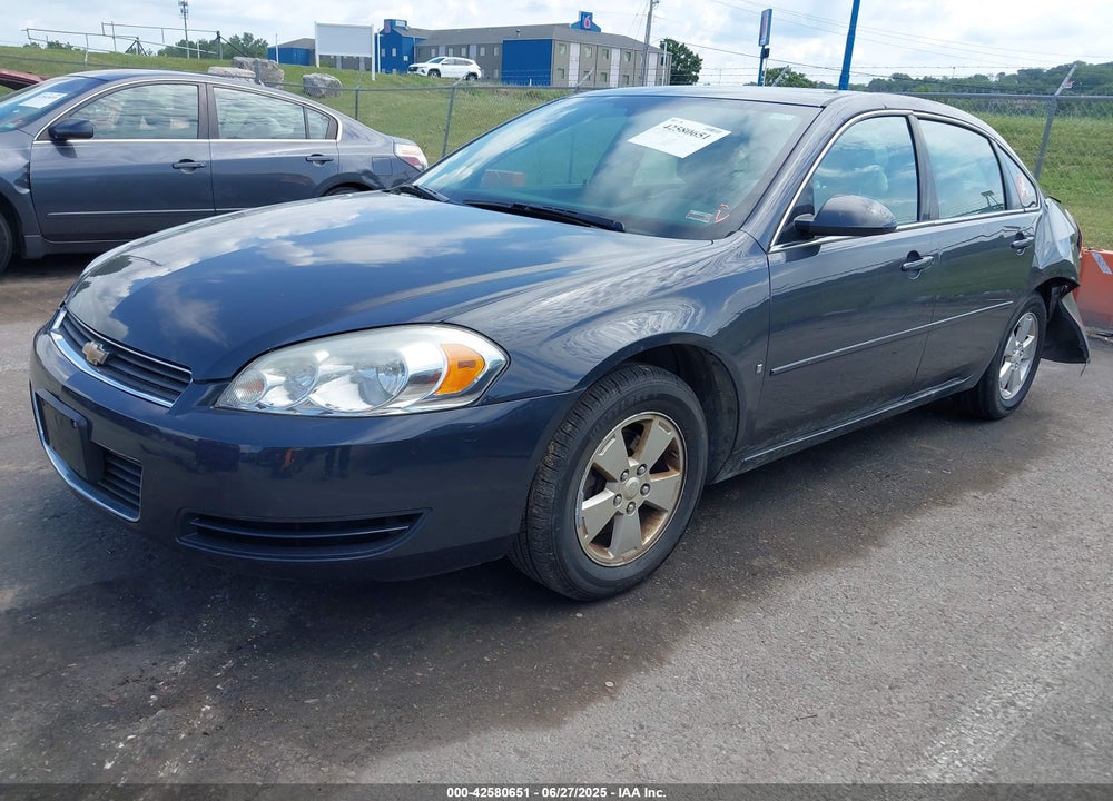 2008 CHEVROLET IMPALA LT VIN: 2G1WT58K589227280