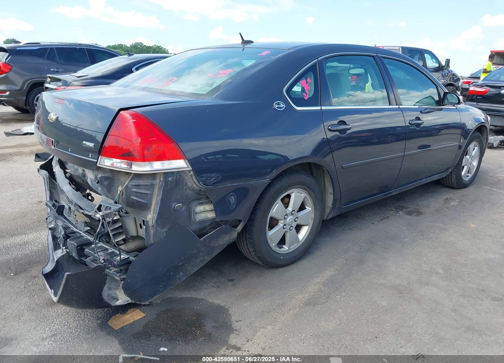 2008 CHEVROLET IMPALA LT VIN: 2G1WT58K589227280