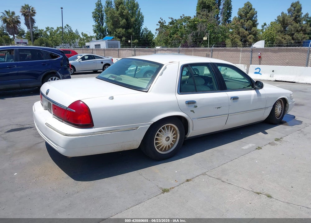 1999 MERCURY GRAND MARQUIS VIN: 2MEFM75W0XX660991